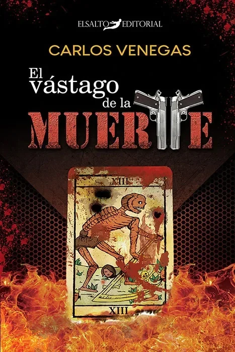 Portada de El vástago de la muerte, un libro de Carlos Venegas