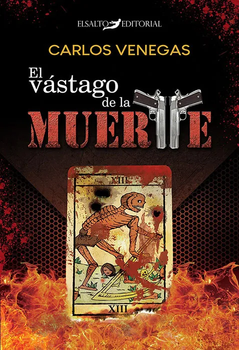 Portada de El vástago de la muerte, un libro de Carlos Venegas