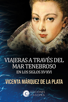 Portada del libro Viajeras a través del mar tenebroso de Vicenta Márquez de la Plata